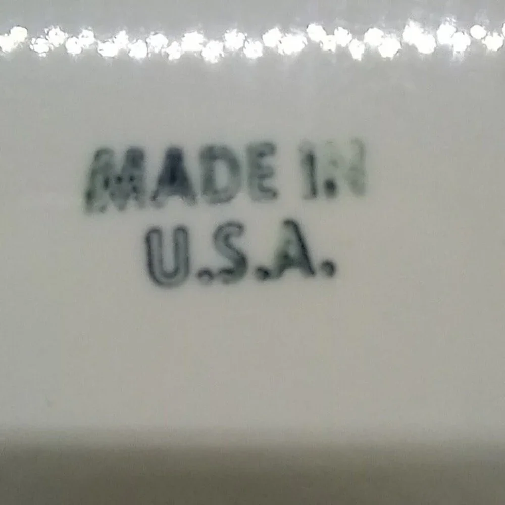 Taylor Smith Taylor Ironstone Serving Platter-Mint Pattern-MCM-Made in USA